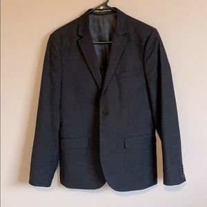 H & M Suit Jacket (38R) and Pants (33R) Black